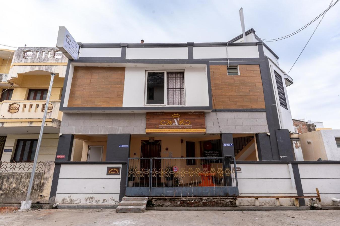 La Villa Pondi Cherie Centertownbeachauroville Pondicherry Eksteriør bilde